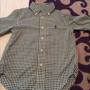 Polo Ralph Lauren Hunter Green button down shirt